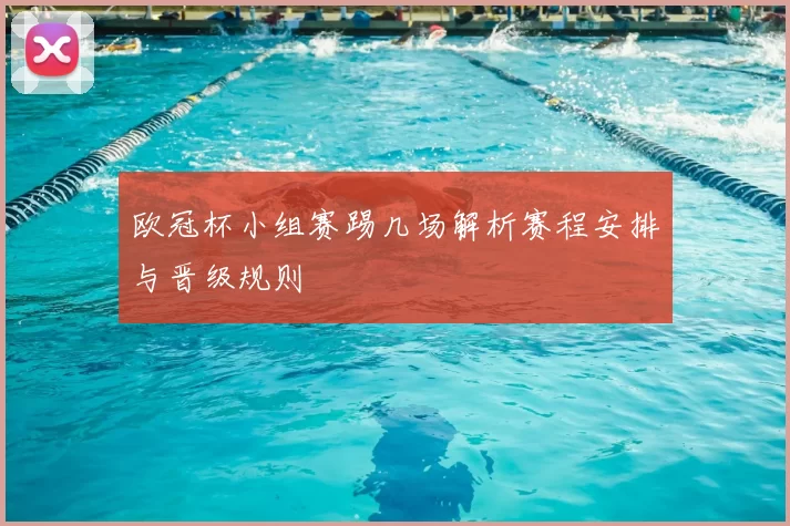 欧冠杯小组赛踢几场解析赛程安排与晋级规则
