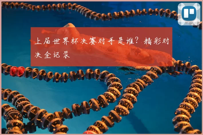 上届世界杯决赛对手是谁?精彩对决全记录